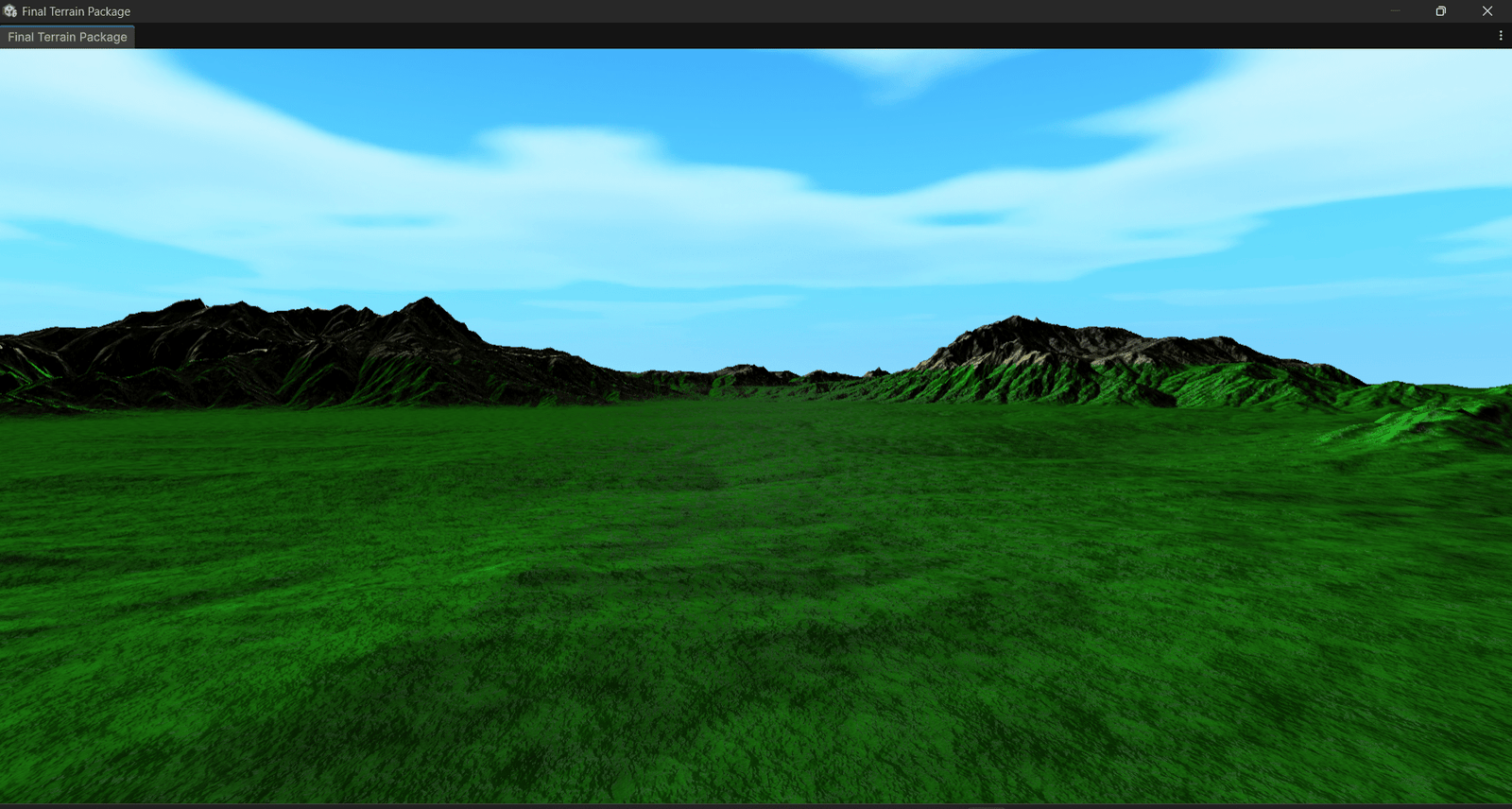 NHUE FTP screenshot mode terrain