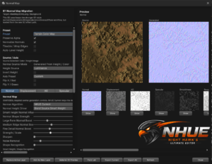NHUE Image Editor screenshot