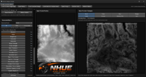 NHUE terrain asset manager screenshot